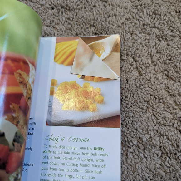 Pampered Chef Softcover Spiral Cookbook Cooking for Two or More - Picture 5 of 5